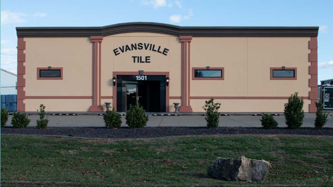 Building Exterior of Evansville Tile Distributors in Evansville, IN
