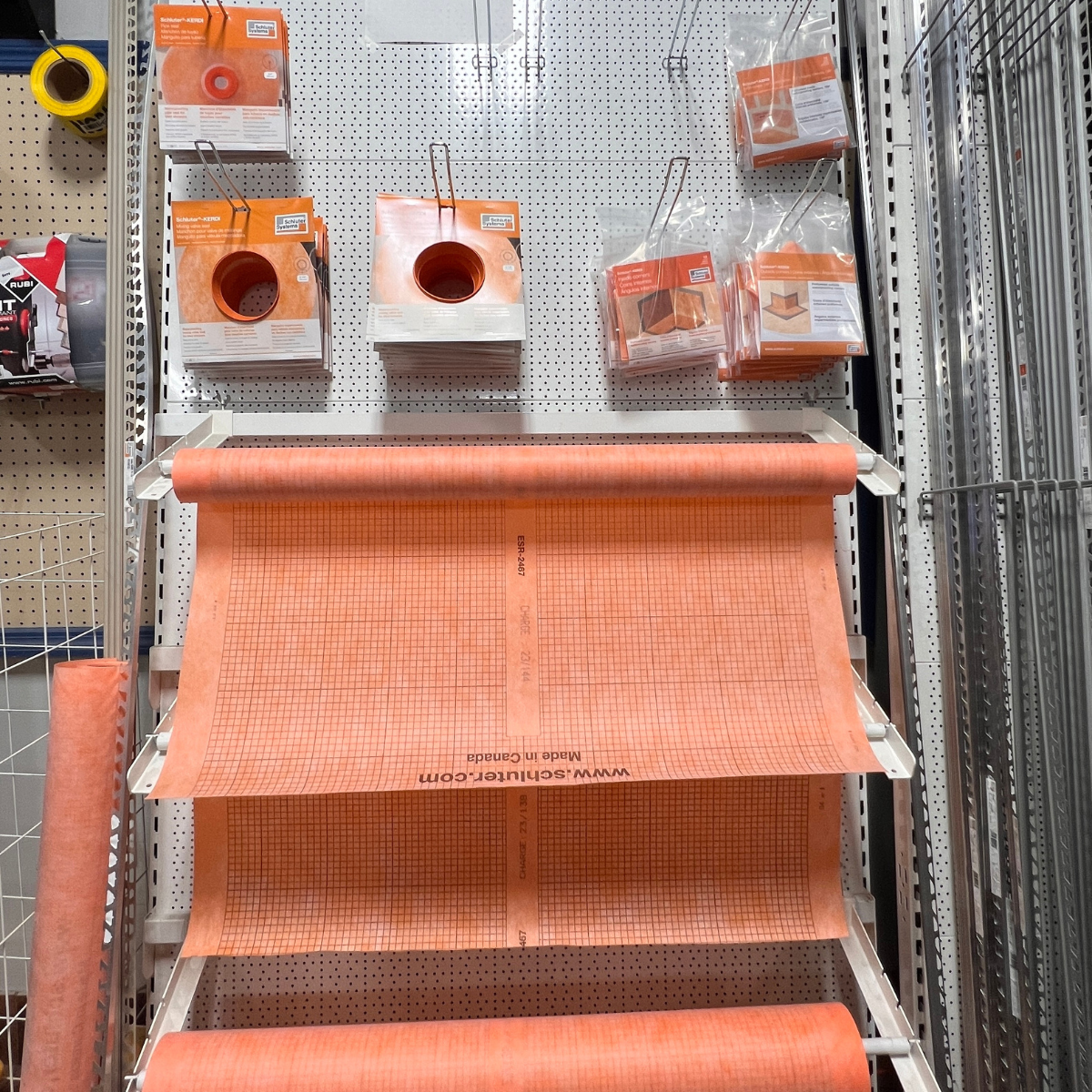 Tile setting materials and installation tools at Kentucky Tile Distributors in Owensboro, KY